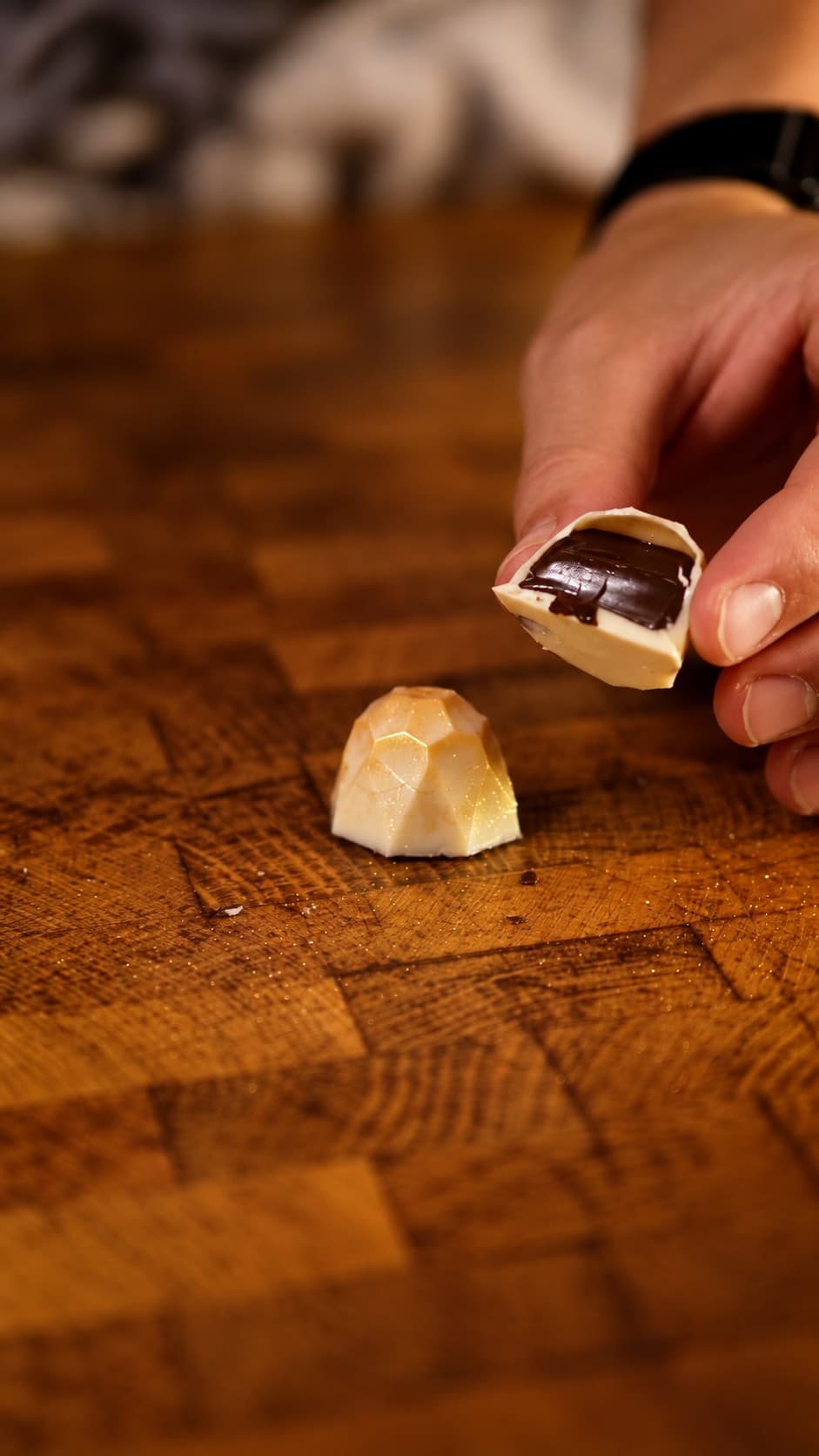 White Chocolate Coffee Bonbons — still from my video