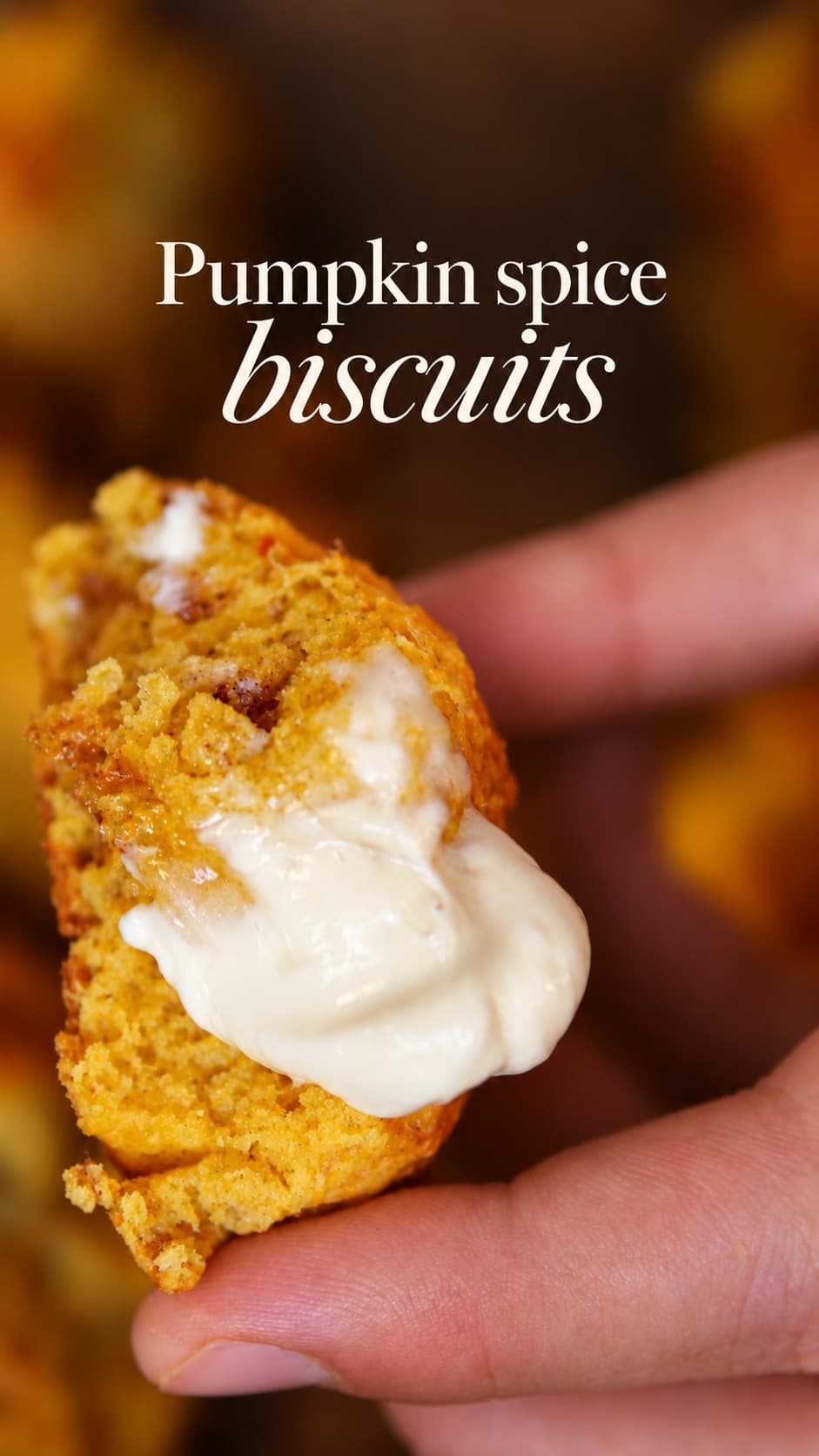 Pumpkin Spice Biscuits — still from my video